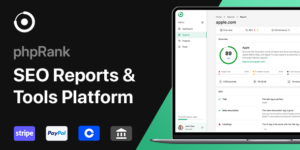 PhpRank v17 – SEO Reports & Tools Platform (SaaS) Nulled