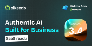 Aikeedo AI v3.9.0 - SAAS / OpenAI - AI Chat, Video, Image, Voice, Content, Code / Seedream 4