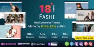 Fashi WP v1.0.0 - Multipurpose Fashion WooCommerce WordPress Theme