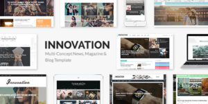 INNOVATION v6.4 - Multi-Concept News, Magazine & Blog Template Download