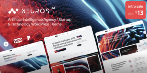 Neuros v2.1.4 - AI Agency & Technology WordPress Theme