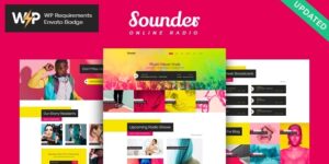 Sounder v1.3.11 - Online Radio WordPress Theme