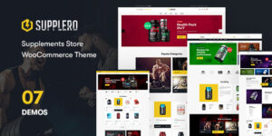 Supplero v1.6.3 - Supplement Store WooCommerce Theme