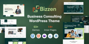 Bizzen v1.0 – Business Consulting WordPress Theme