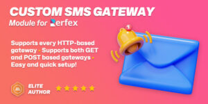 Custom SMS Gateway module for Perfex CRM v1.0.0