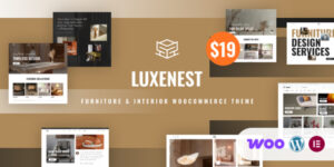LuxeNest v1.0.0 - Furniture & Interior WooCommerce WordPress Theme