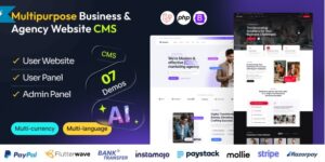 Quland v3.5.0 - Multipurpose Business and Agency Laravel Website CMS Script