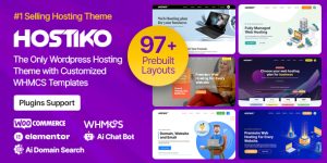 Hostiko v94.4.4 – Hosting WordPress & WHMCS Theme Nulled Download