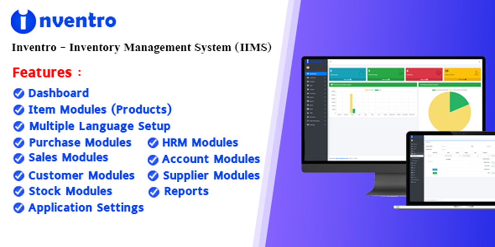 Inventro v1.0 - Inventory Management System Script
