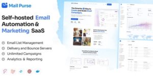 MailPurse v1.7.3 - Self-hosted Email Automation & Marketing SaaS Script