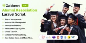 Zaialumni v4.2 – Alumni Association Laravel Script Nulled