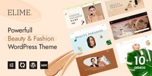 Elime v1.0.7 - Multipurpose Cosmetics & Fashion WordPress Theme