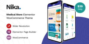 Nika v1.2.16 - Medical Elementor WooCommerce Theme
