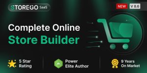 StoreGo SaaS v8.5 – Online Store Builder Script Nulled
