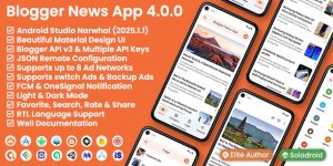 Blogger News App v4.0.0 - Blogger API v3 Download