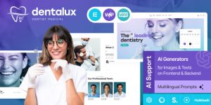 Dentalux v3.3 - Dentist & Tooth Orthodont WordPress Theme