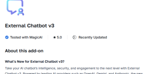 External Chatbot v6.3 - MagicAI Addon