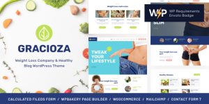 Gracioza v1.0.15 - Weight Loss Company & Healthy Blog WordPress Theme