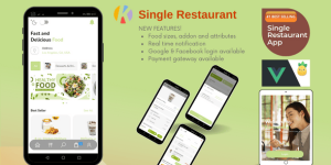 Karenderia Single Restaurant App Food Ordering with Restaurant Panel v1.0.5