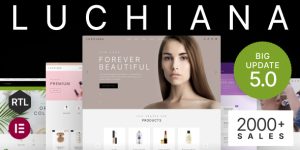 Luchiana v5.1.1 - Cosmetics Beauty Shop Theme