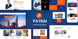 Patrai Industry v2.9 - Industrial WordPress Theme