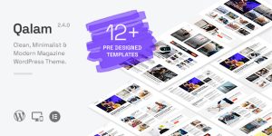 Qalam v2.4.0 - NewsPaper and Magazine WordPress Theme
