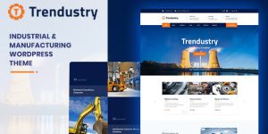 Trendustry v1.1.4 - Industrial & Manufacturing WordPress Theme