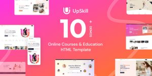 UpSkill v1.0.14 - Education Online Courses LMS WordPress Theme