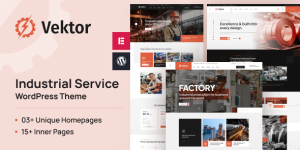 Vektor v1.0.5 - Industrial Service WordPress Theme