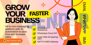 XSender v5.0 – Bulk Email, SMS and WhatsApp Messaging Application Nulled