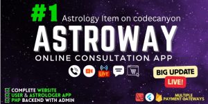 Astroway v2.8 - Complete Astrology Consultation App with Chat, Calling, e-Puja, Shop & AI Chat