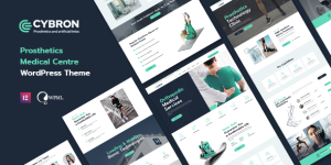 Cybron v1.0.3 - Prosthetics Medical Center WordPress Theme