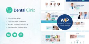 Dental Clinic v1.4.6 - Medicine & Healthcare Doctor WordPress Theme