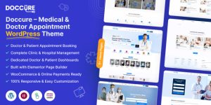 Doccure v1.5.3 - Doctor Appointment Booking and Clinic Management WordPress Theme