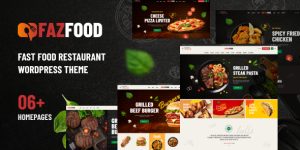 Fazfood v1.1.7 - Fast Food Restaurant WordPress Theme