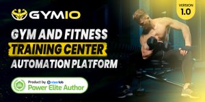 Gymio v1.0 - Gym And Fitness Training Center Automation Platform