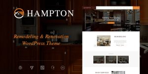 Hampton v1.3.5 - Home Design and House Renovation WordPress Theme