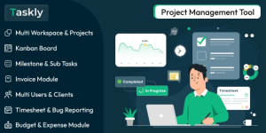 TASKLY v7.5 – Project Management Tool Nulled Download