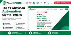 WhatsCRM v5.9.0 - Chatbot, Flow Builder, API Access, WhatsApp CRM SAAS System Nulled