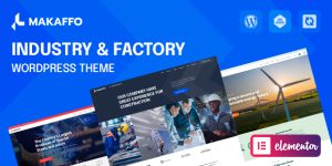 Makaffo v1.1.13 - Industry & Factory WordPress Theme