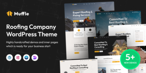 Muffle v1.1.2 - Roofing Company WordPress Theme