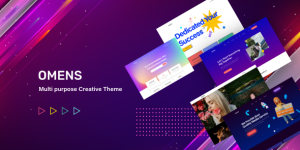 Omens v1.0.8 - Multipurpose Creative WordPress Theme