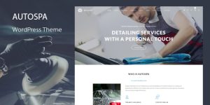Auto Spa v3.8 - Car Wash Auto Detail WordPress Theme