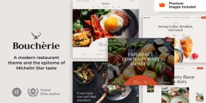Boucherie v37.0 – Restaurant and Café WordPress Theme Nulled
