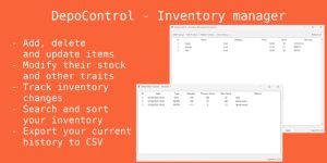 DepoControl v1.0 - Inventory Management System