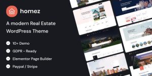 Homez v1.0.32 – Real Estate WordPress Theme