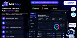 MailTrixy v1.1 - AI-Powered Email Bot & Auto Responder SaaS