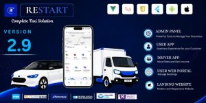 Restart Taxi & Delivery v2.9 – Perfect Taxi Solution with Parcel Delivery Nulled