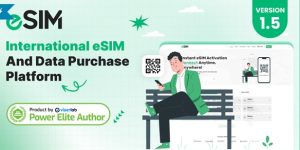 eSIM v1.5 - International eSIM And Data Purchase Platform Nulled