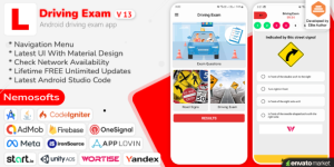 Driving Exam Android App v13.1
